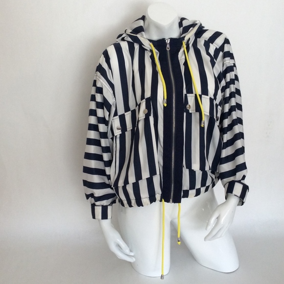 zara striped jacket